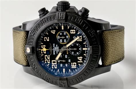 breitling avenger hurricane military|breitling avenger hurricane 50mm.